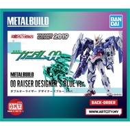 Bandai Metal Build - Gundam 00 Raiser - Designer Blue Ver. - 1/100 Scale [Tamashii Nation 2019]