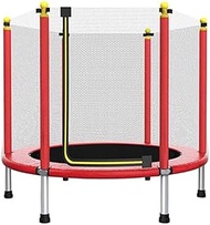 BZLLW Trampoline with Safety Enclosure Net,Bounce Jump Trampoline,Outdoor Trampoline for Kids,Adults Portable Trampoline