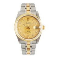 Tudor Princess Series 18K Gold Diamond Automatic Mechanical Watch Ladies Watch 72033