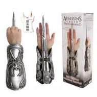 刺客信條 刺客教條 埃齊奧·奧迪托雷 Ezio Auditore COSPLAY武器道具 1:1 袖劍 刃可彈射 銀