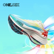 ONEMIX 2024 New Marathon Running Shoes Men Breathable Non-Slip Shock-Absorbing Shoes Women Jump Snea