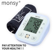 Monsy Blood Pressure Monitor Digital Portable USB Battery Health Arm Blood Pressure Monitors