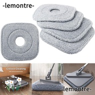 LEMONTRE 1pc Self Wash Spin Mop, Washable Household Cleaning Mop Cloth Replacement, Fashion 360 Rotating Dust MopHead Cleaning Pad for M16 Mop
