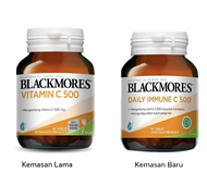 Blackmores Vitamin C 500 Isi 60 Tablet / Vit C 500mg new look / Vit C 1000