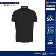 Tommy Hilfiger เสื้อโปโลผู้ชาย รุ่น MW0MW26881 BDS - สีดำ