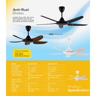 ALPHA COSA XPRESS CEILING FAN - 40" / 54 "