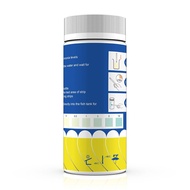 [HRDEAL] 50-sheet ammonia nitrogen rapid water quality test strip kit, suitable for aquariums.