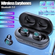 12.12 10.10 Wireless Bluetooth Earphone Touch Control Earbuds Waterproof 9D Stereo Headphones Sport 