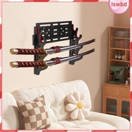 [lswbd] Sword Stand Display 4 Tier Decoration Support Base,Decorative Hollow Sword Holder Bracket fo