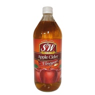 ✨สินค้าขายดี✨ S & W Apple fermented vinegar (32 oz) 946 ml S & W Apple Cider Vinegar (32 oz.) 946 m