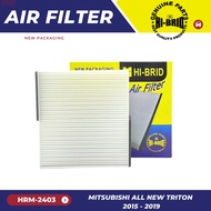 Air Filter HRM-2403 HI-BRID Car Model: Mitsubishi All new Pajero Sport: Sport Year 2015-2019 (1 Piec