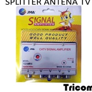 Splitter Booster Antena Tv Cabang Antena Pararel Catv Signal Amplifier Termurah Ready Terbaik