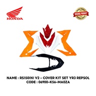 HONDA RS150 V2 Cover Kit Set YR3 Repsol 06900-K56-MA0ZA
