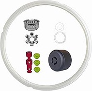 10PCS Replacement Parts for Instant Pot Pro 80 8QT and Duo Evo Plus 8Qt, Include Steam Release Handl