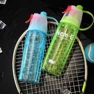 600ml Sports Water Bottle Can Drink Spray Water Bottle Portable Leakproof For Travel Climbing C9y9