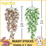 Magicstore Fake Hanging Plant 30.7 Inch Wall Artificial Leaves Vine Swag for Indoor Outdoor Home Gar