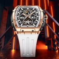 BONEST GATTI German Watch Full Automatic Mechanical Watch Skeleton Watch Waterproof Men Wristwatch