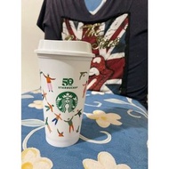 星巴克50週年紀念Reusable Cup &amp;台灣星巴克 starbucks馬克杯 台北城市杯