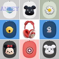for Apple AirPods Max Protective Cute Cartoon Covers Bluetooth Earphone Shell Headphone Portable