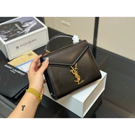 Saintlogo Shoulder Women's Leather Mini Shoulder Crossbody Handbag 16cm20 laurentcassandra Single ys