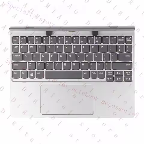 A+ For Lenovo Ideapad D330 D335 2 in 1 Tablet Palmrest Keyboard Touchpad Top Case