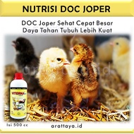VITAMIN DOC ANAK AYAM JOPER STAMINA SUPER CEPAT BESAR 500 cc / vitamin anak ayam / anak ayam sehat /