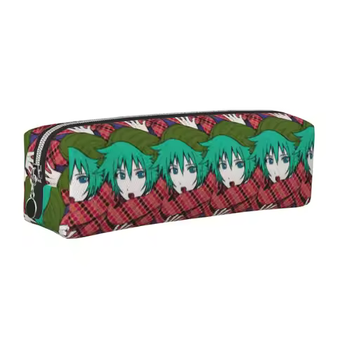 Shin Tsukimi Your Turn To Die Pencil Cases YTTD Anime Game Pencilcases Pen Box for Student Bags Scho
