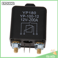ERDIANS 12V DC 200A Công suất cao xe tiếp sức xe tải động cơ liên tục loại ô tô chuyển đổi