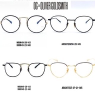 Og x oliver goldsmith titanium glasses specs
