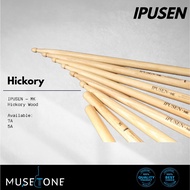 Ipusen - MK Taiwan Wood Hickory Wood 7A 5A Drumstick Wood