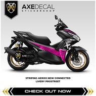 Striping Aerox New Connected Prostreet / Stiker Motor Yamaha Aerox Baru