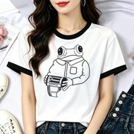 Dtmf tshirt femme cutecore gyaru streetwear t shirt gyaru summer gothic
