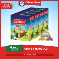 Lactum 3+ Chocolate 4.6kg (1.15kg x 4) Powdered Milk Drink for Children Above 3 Years Old