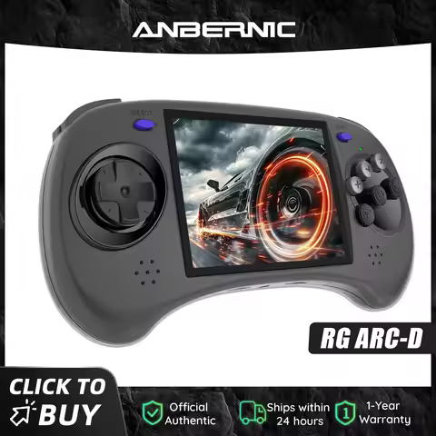 Anbernic RG ARC Retro Games RK3566 4.0INCH 640*480 Handheld Game Console Emulator LINUX Android Syst