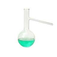 Glass W 150/250/500Ml Distillation Flask Round Bottom With Side Arm Distilg Lab Flask