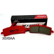 ผ้าเบรค ผ้าเบรค nexzter brembo m4 m50 Zx10 ducati Diavel V4performanceสำหรับปั้มเบรค Brembo M4M50GP4