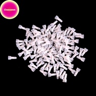 Cheesenm 100pcs Closed End Crimp Caps Electrical Wire Terminals Connector Cap AWG 16-14 SG