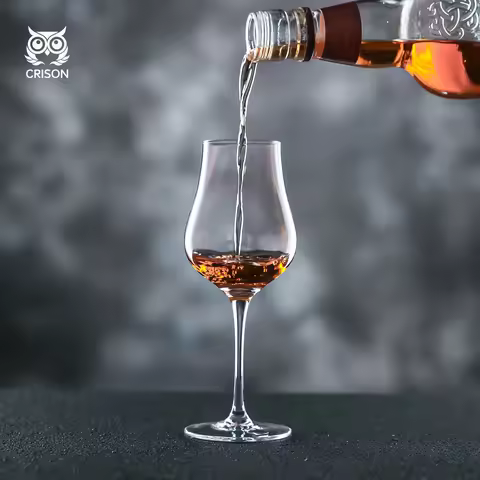 TT6501CRISON Whisky Boutique Crystal Goblet Cups Smelg Tulip Scotch Cup Nosing Whiskey XO Chivas Gla
