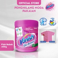 Vanish Oxi Action Penghilang Noda pada pakaian Bubuk Pink Tub 400 g