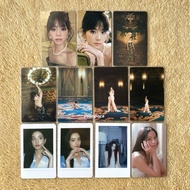 YG Blackpink JISOO — me solo photocard pc album official photobook red black tag lp kit version viny