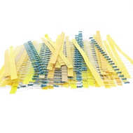 30 Kinds 1% 1/4W Metal Film Resistor Assorted Kit 30 Values each value 20pcs total 600pcs (10R-1M)