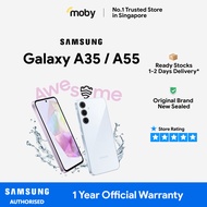 Samsung Galaxy A35 5G / Galaxy A55 5G 128GB / 256GB | 1 Year Official Warranty Samsung Singapore | A