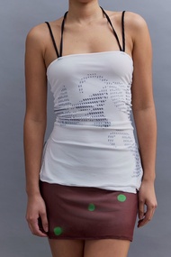 Weekend begins - Freckle Dot Printed Skirt (short)