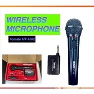 Microphone Wireless Tomate Mt-1002 - Mic Wireless Dan Kabel -