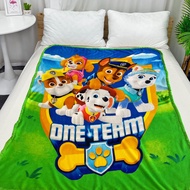 Imported flannel Paw Patrol children's cartoon blanket four seasons children's gift （127x152cm）