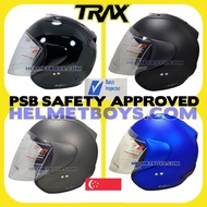 SG SELLER 🇸🇬PSB APPROVED TRAX RACER ZR motorcycle helmet