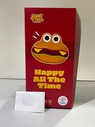 B631🔥絕版 Happi Class 漢堡君 " Mill " Milk Cargo Exclusive Happy All The Time Playmaxx Burger Kun