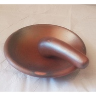 18cm Uleg cobek Set/earthenware cobek/Uleg Cobekset Mortar And Pestle