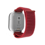 [Ivaphone] 20mm Kids Watch Belt Quick Release Waterproof Nylon Magic Tape Replacement Watch Belt (Small Size % Gangnam% Red)