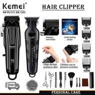 Kemei Hair Clipper Professional  Rechargeable Cordless Hair Clipper Electric Hair Clipper Kit Men's 
